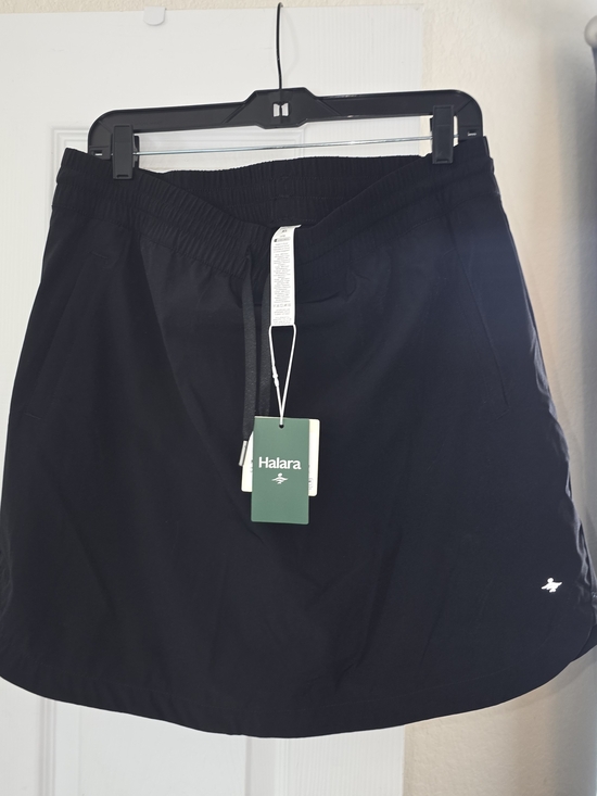 HALARA Pants - HALARA Black Athletic Skort with Drawstring Sz XL Brand New